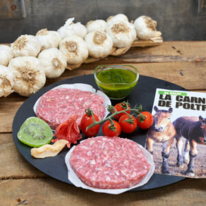 Foto de hamburgesas de potro con ajo i perejil- Lo cistell