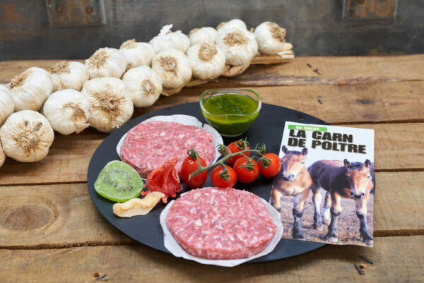 Foto de hamburgesas de potro con ajo i perejil- Lo cistell