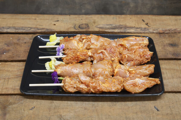 Foto de pinchos de pechuga de pollo - Lo cistell