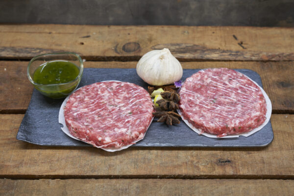 Foto de hamburguesa de ternera i ajo i perejil - Lo cistell